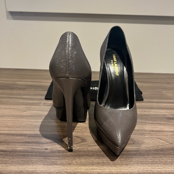 Saint Laurent Janis Platform Pumps - Picture 5 of 5